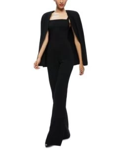 Nova Cape Jumpsuit - Alice And Olivia -Alice And Olivia 13241579 fpx