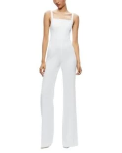 Nova Cape Jumpsuit - Alice And Olivia -Alice And Olivia 13241584 fpx