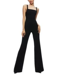 Nova Cape Jumpsuit - Alice And Olivia -Alice And Olivia 13241594 fpx