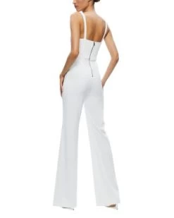 Nova Cape Jumpsuit - Alice And Olivia -Alice And Olivia 13241608 fpx