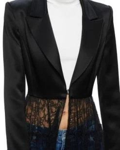 Everly Drama Lace Jacket - Alice And Olivia -Alice And Olivia 13242370 fpx