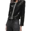 Kidman Sequined Tweed Jacket - Alice And Olivia