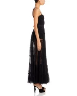 Deena Pleated Maxi Dress - Alice And Olivia -Alice And Olivia 13244757 fpx
