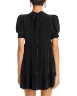 Dorine Puff Sleeve Trapeze Dress - Alice And Olivia -Alice And Olivia 13244777 fpx