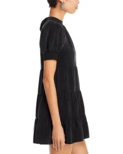 Dorine Puff Sleeve Trapeze Dress - Alice And Olivia -Alice And Olivia 13244778 fpx