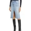 Rye Denim Skirt - Alice And Olivia -Alice And Olivia 13244781 fpx