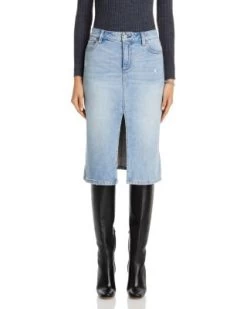 Rye Denim Skirt - Alice And Olivia -Alice And Olivia 13244783 fpx