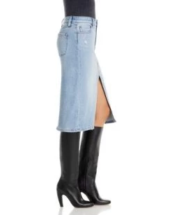 Rye Denim Skirt - Alice And Olivia -Alice And Olivia 13244785 fpx