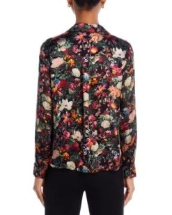 Eloise Button Down Blouse - Alice And Olivia -Alice And Olivia 13244791 fpx