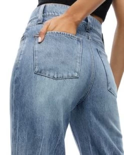 Weezy High Rise Flare Jeans In Vintage Black - Alice And Olivia -Alice And Olivia 13273812 fpx