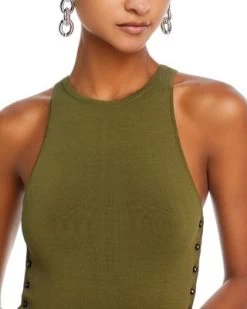 Soleil Cut Out Tank - Alice And Olivia -Alice And Olivia 13276813 fpx