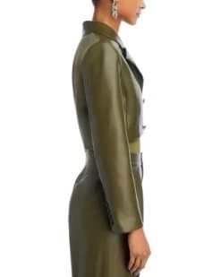 Anthony Cropped Double Breasted Jacket - Alice And Olivia -Alice And Olivia 13276820 fpx