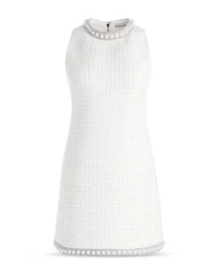Coley Embellished Tweed Mini Dress - Alice And Olivia -Alice And Olivia 13318363 fpx