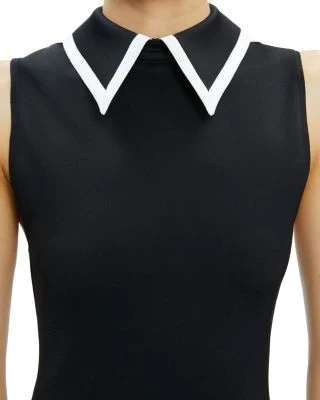 Wynell Collar Dress - Alice And Olivia 7 Wynell Collar Dress - Alice And Olivia - Image 5