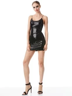 NELLE EMBELLISHED MINI DRESS -Alice And Olivia CC211M04520A001 05