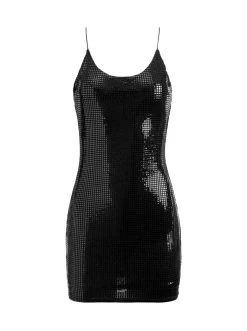 NELLE EMBELLISHED MINI DRESS -Alice And Olivia CC211M04520A001 06