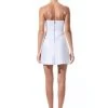 SUTTON CRYSTAL STRAP MINI DRESS -Alice And Olivia CC303205505A100 02