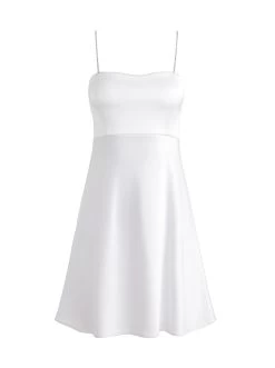 SUTTON CRYSTAL STRAP MINI DRESS -Alice And Olivia CC303205505A100 06