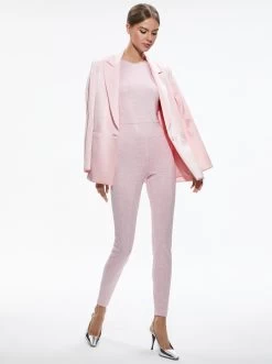 FREDDIE CREWNECK EMBELLISHED CATSUIT -Alice And Olivia CC303E49808P682 05