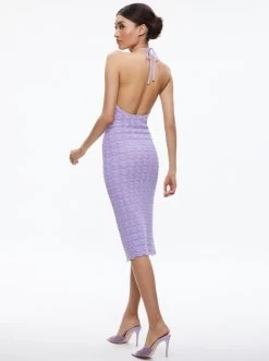 JONE CROCHET HALTER DRESS