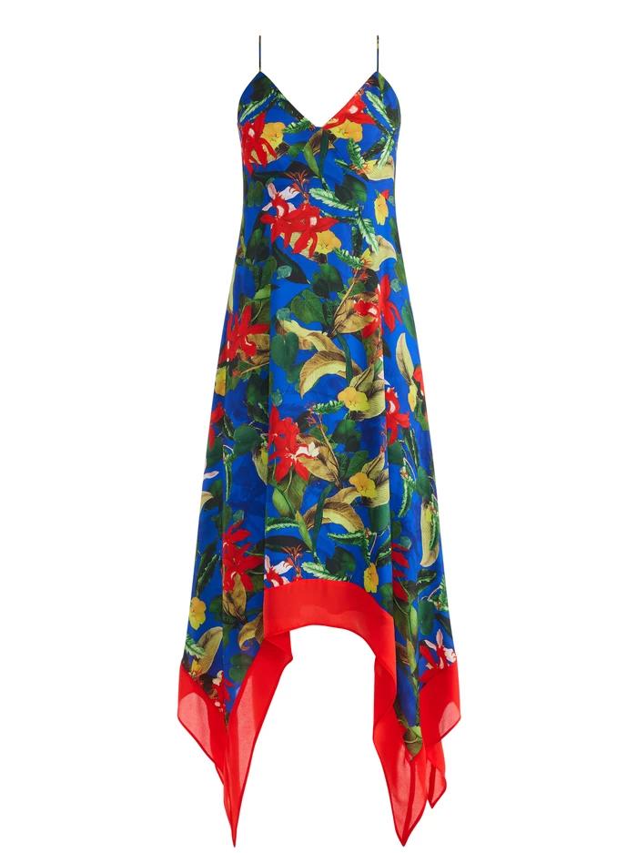 KAYSON V-NECK HANDKERCHIEF HEM DRESS 7 KAYSON V-NECK HANDKERCHIEF HEM DRESS - Image 5