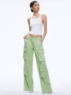 JOETTE CARGO PANT -Alice And Olivia CC306003102D334 05