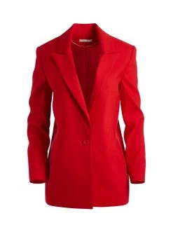 JOHANNA BOXY STRONG SHOULDER BLAZER -Alice And Olivia CC306418200M601 06