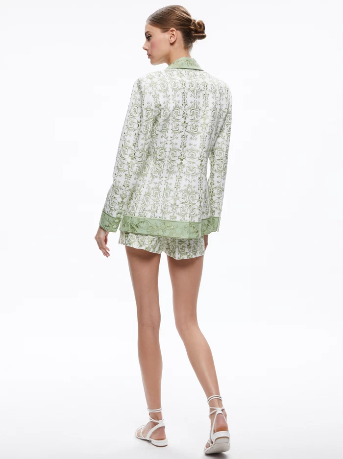 MACEY NOTCH COLLAR FITTED BLAZER 3 MACEY NOTCH COLLAR FITTED BLAZER