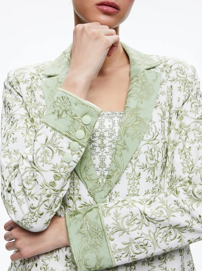 MACEY NOTCH COLLAR FITTED BLAZER 5 MACEY NOTCH COLLAR FITTED BLAZER - Image 3