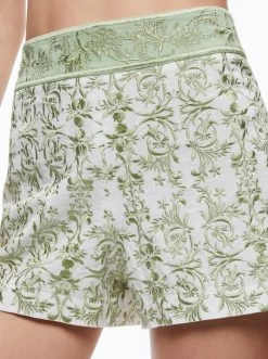 DONALD HIGH WAISTED SHORT -Alice And Olivia CC306D10603T119 04