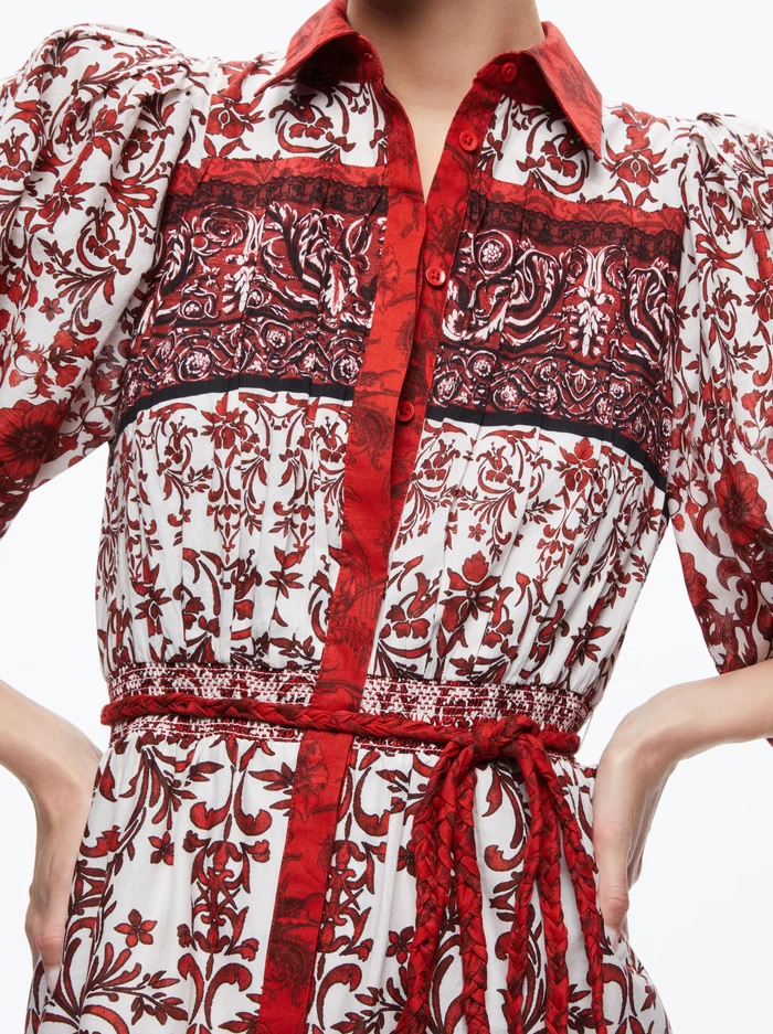 TIFFIE PUFF SLEEVE MINI DRESS 5 TIFFIE PUFF SLEEVE MINI DRESS - Image 3