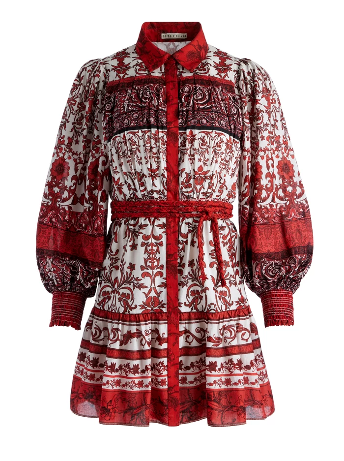 TIFFIE PUFF SLEEVE MINI DRESS 7 TIFFIE PUFF SLEEVE MINI DRESS - Image 5