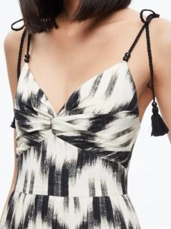 KATARA TWIST TOP TIERED MAXI DRESS -Alice And Olivia CC306P28512Z117 04