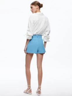 GARY HIGH WAISTED FRONT PLEAT SHORT