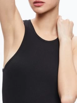 PANIA RACERBACK SIDE SLIT MAXI DRESS -Alice And Olivia CC306W40507A001 04