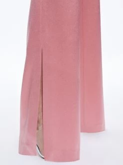 JC WIDE LEG SIDE SLIT PANT -Alice And Olivia CC307205100A661 04
