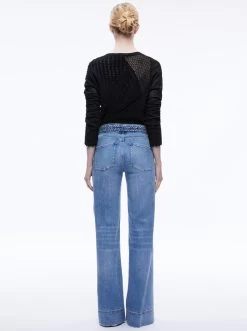 KRAVIT PATCHWORK SWEATER