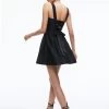 SAIGE TIE BACK MINI DRESS -Alice And Olivia CC307604500A001 02
