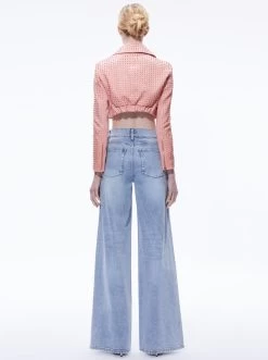 YARDLEY LEATHER STUDDED JACKET