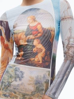 DELORA MAXI DRESS -Alice And Olivia CC307P08512Z114 04