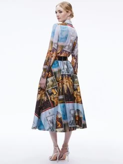 EARLA HIGH WAISTED MIDI SKIRT