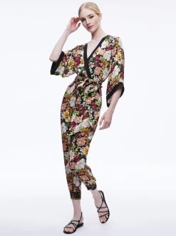 WALDA WRAP FRONT JUMPSUIT -Alice And Olivia CC307P51800D076 03