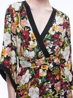 WALDA WRAP FRONT JUMPSUIT -Alice And Olivia CC307P51800D076 04