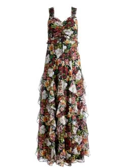 RUE GODET MAXI DRESS -Alice And Olivia CC307P88511D076 06