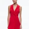 LATOYA SLEEVELESS BLAZER MINI DRESS