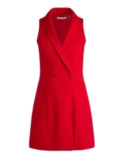 LATOYA SLEEVELESS BLAZER MINI DRESS -Alice And Olivia CC308A22501O624 06