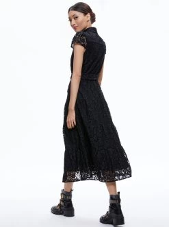 MIRANDA LACE MIDI DRESS
