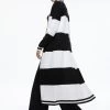 BRADFORD STRIPED LONG CARDIGAN