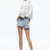 AMAZING HIGH RISE DENIM VINTAGE SHORT -Alice And Olivia CD377101RBLF456 02