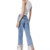 AMAZING CRYSTAL EMBELLISHED HEM JEAN -Alice And Olivia CD379301EMBG437 02